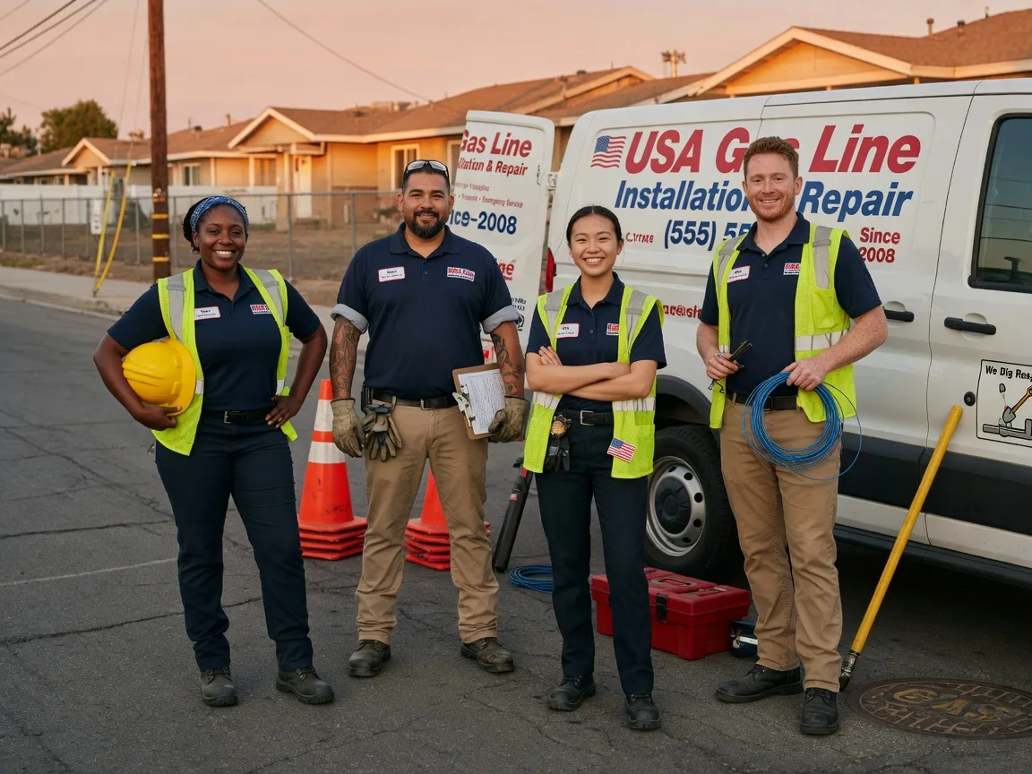 Gas Line Installation company in Lewis, IA